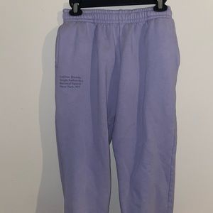 Purple Sweatpants